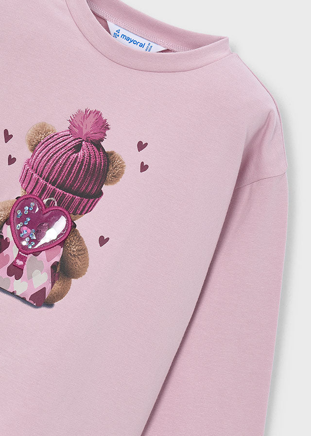 Camiseta oso niña