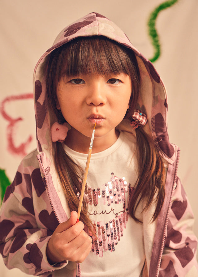 Camiseta serigrafía niña