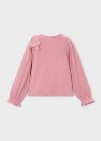 Camiseta lazo niña