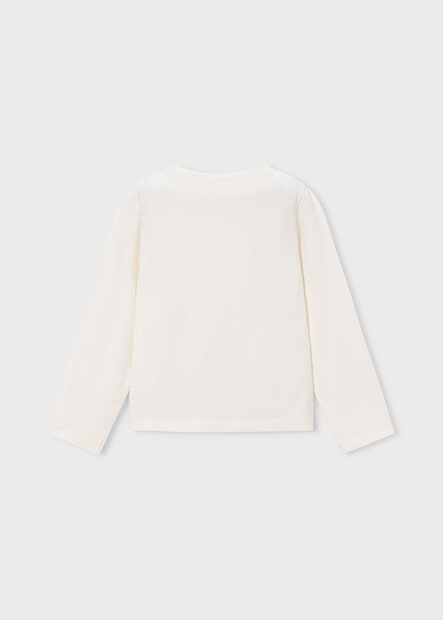 Camiseta muñeca lazo niña