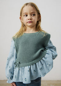 Camisa con top niña
