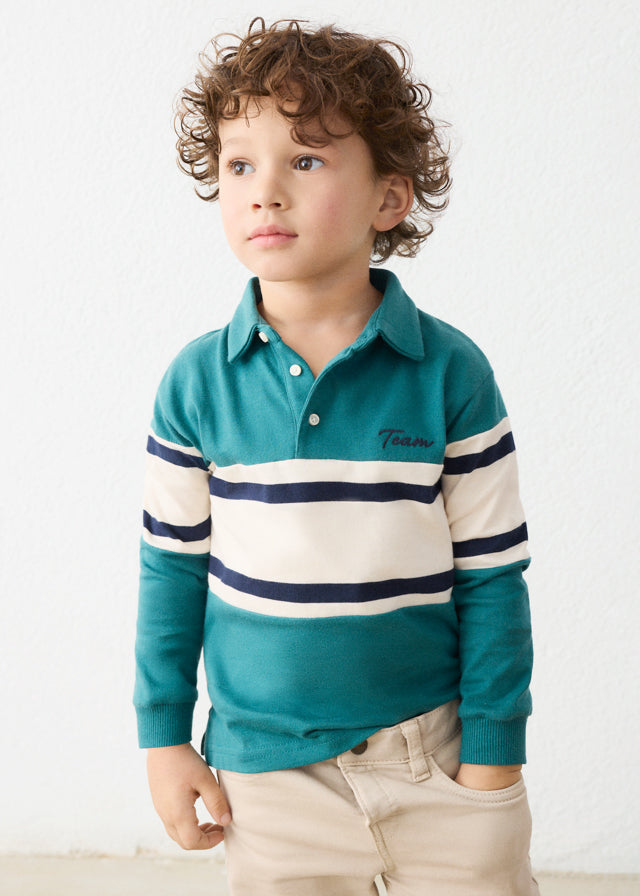 Polo combinado niño