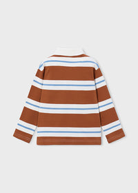 Polo rayas niño