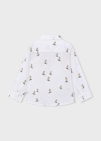 Camisa estampada niño