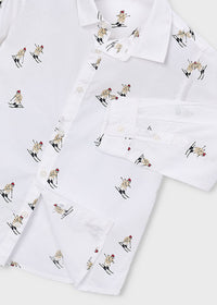 Camisa estampada niño