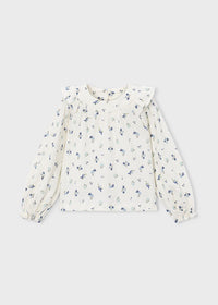 Blusa bambula estampada niño