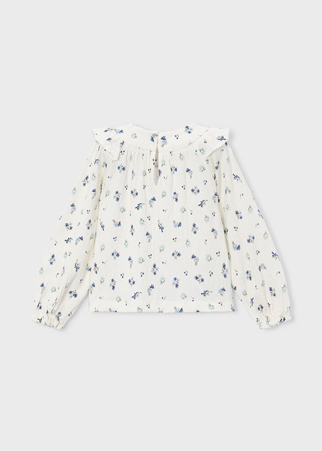 Blusa bambula estampada niño