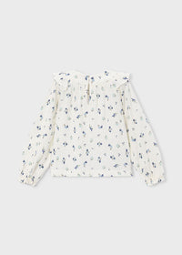Blusa bambula estampada niño