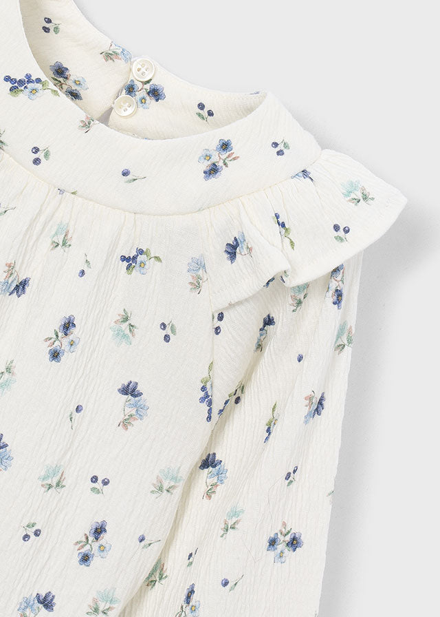Blusa bambula estampada niño