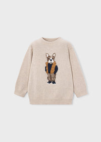 Jersey intarsia niño