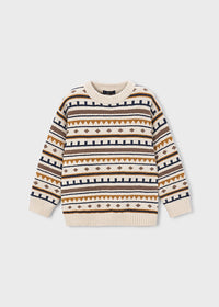 Jersey jacquard niño