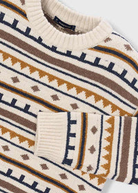 Jersey jacquard niño