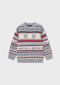 Jersey jacquard niño
