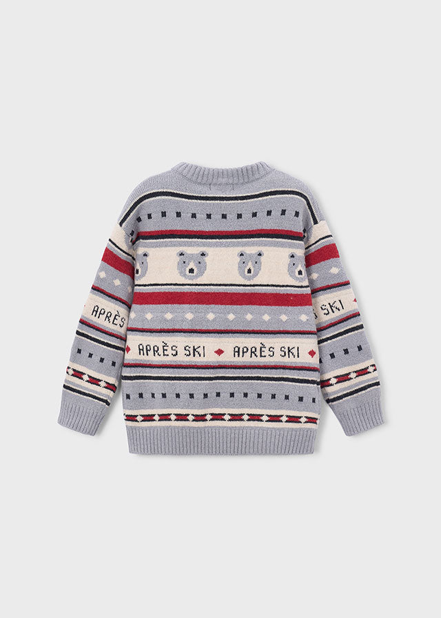 Jersey jacquard niño