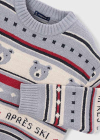 Jersey jacquard niño
