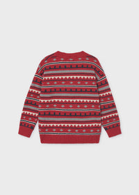 Jersey jacquard niño