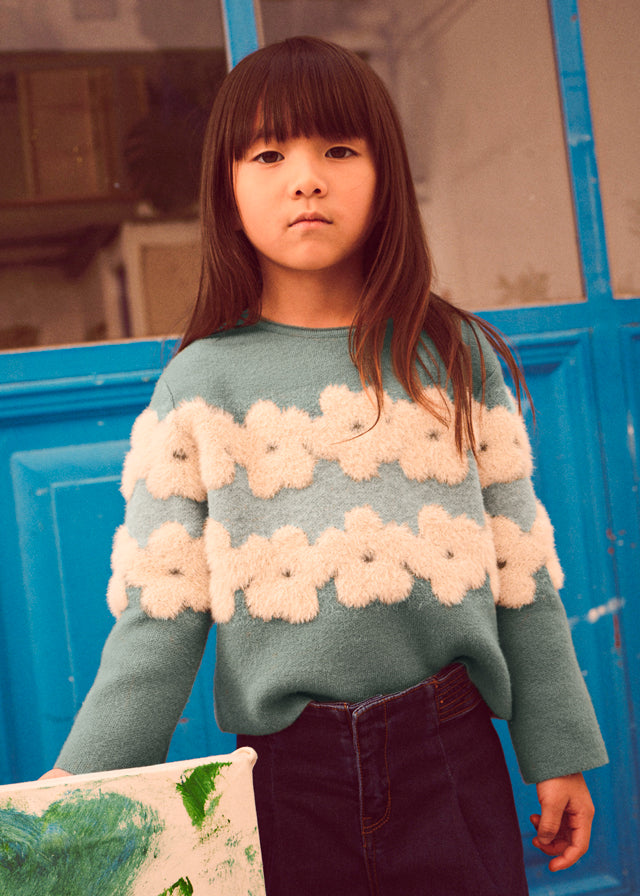 Jersey niña, color laurel – Tía Mía