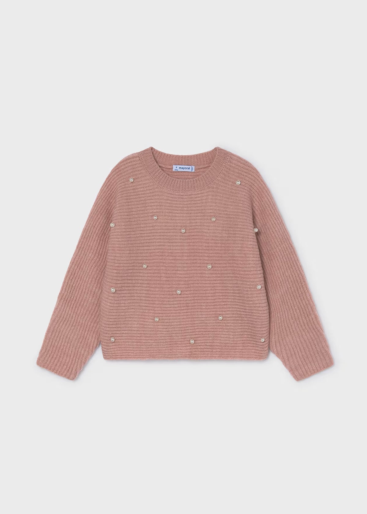 Jersey tricot perlas niña