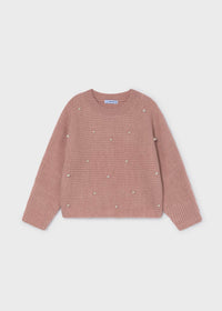 Jersey tricot perlas niña