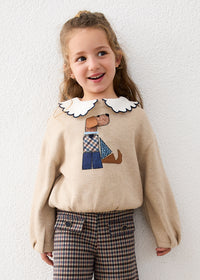 Sudadera perro niña