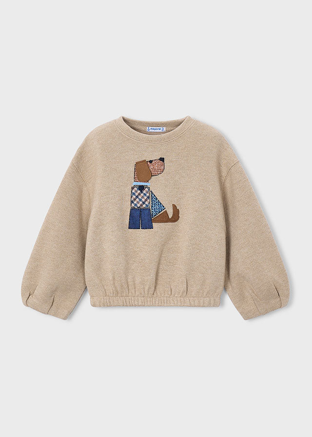 Sudadera perro niña