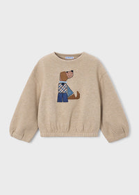 Sudadera perro niña