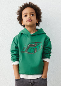 Sudadera relieve niño