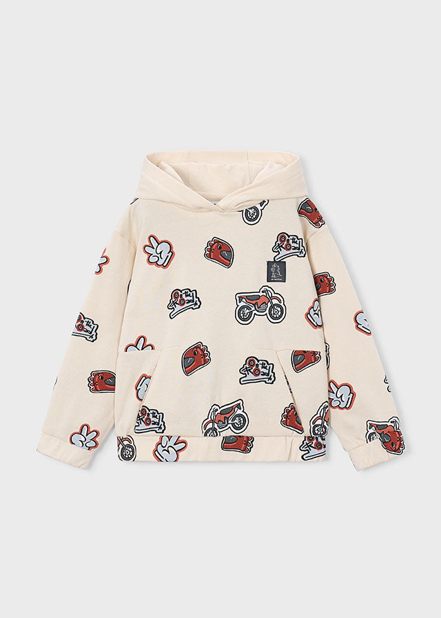 Sudadera estampada niño