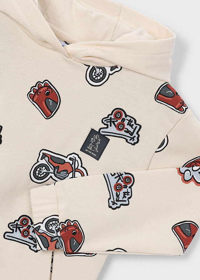 Sudadera estampada niño