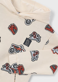 Sudadera estampada niño