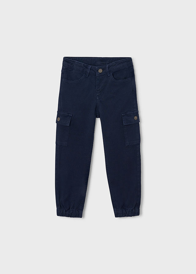 Pantalón cargo niño, color azul – vista 2 – Tía Mía