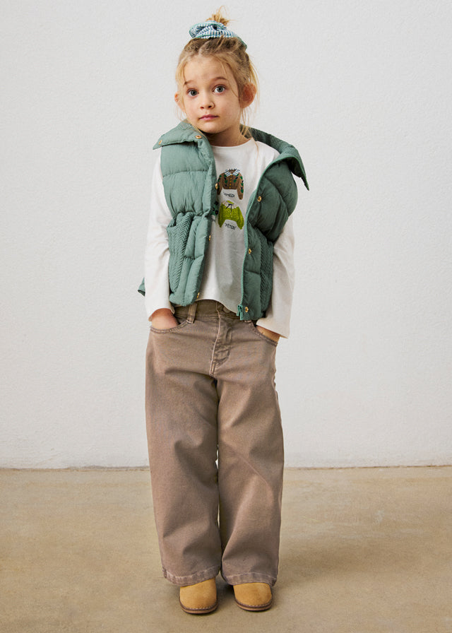 Pantalón sarga niña