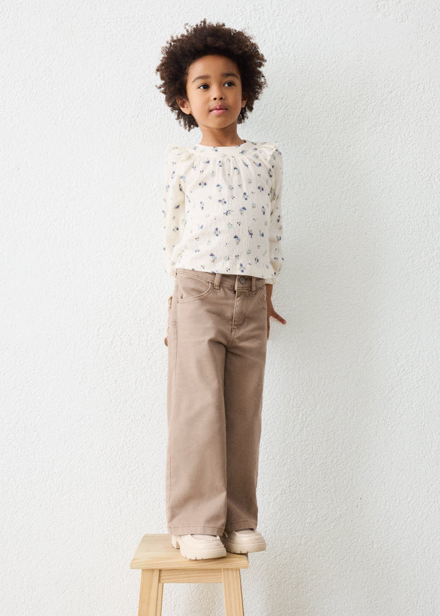 Pantalón sarga niña