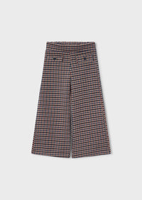 Pantalón largo jacquard niña