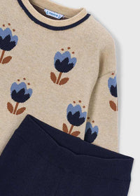 Conjunto pantalón y jersey niña