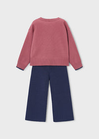 Conjunto pantalón y jersey niña