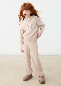 Conjunto pantalón y sudadera capucha niña