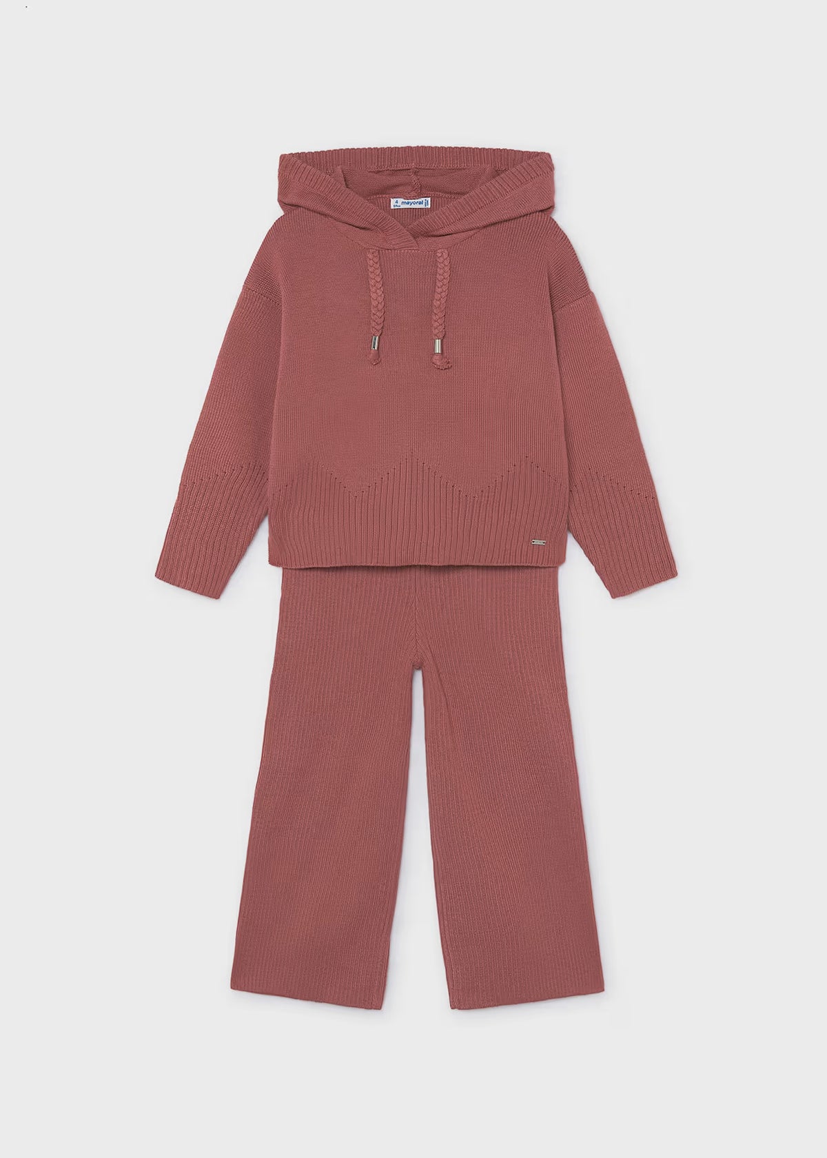 Conjunto pantalón y sudadera capucha niña