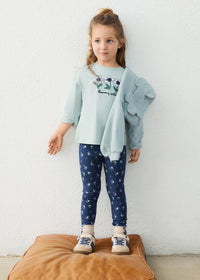 Conjunto legging y camiseta niña