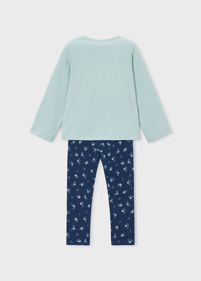 Conjunto legging y camiseta niña