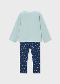 Conjunto legging y camiseta niña