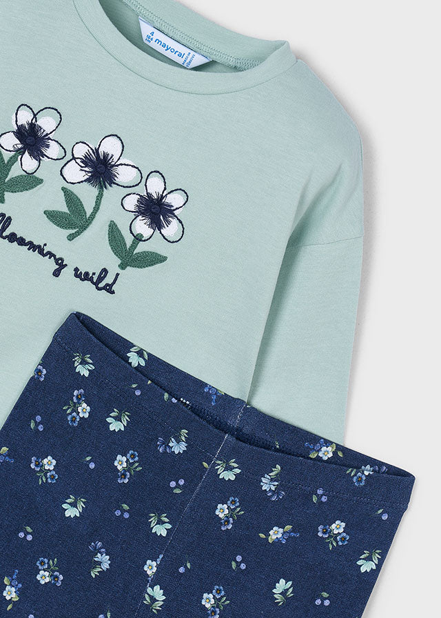 Conjunto legging y camiseta niña