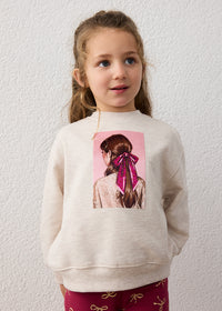 Conjunto legging y sudadera niña