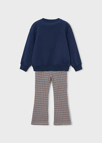 Conjunto legging y sudadera niña