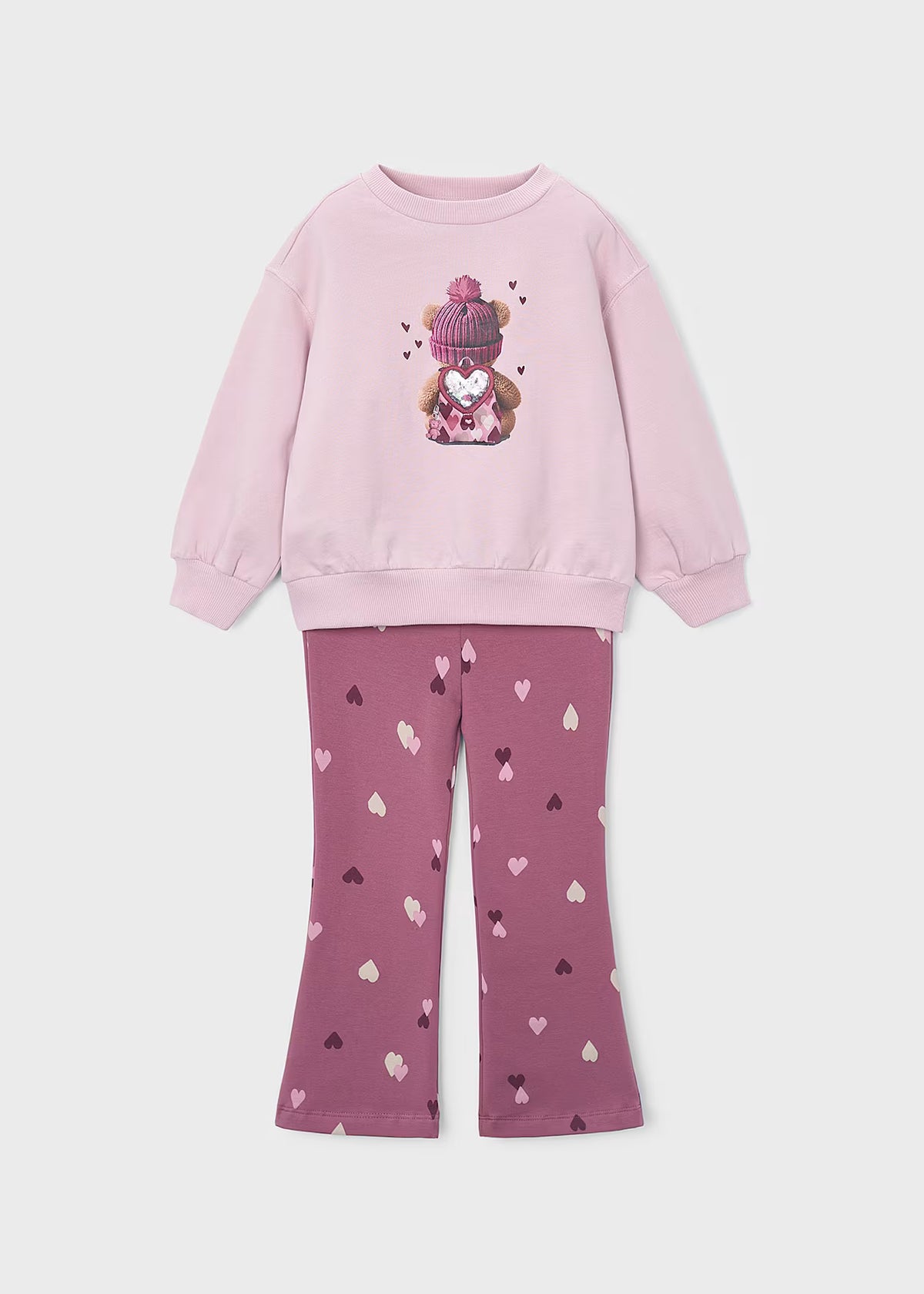 Conjunto legging y sudadera niña