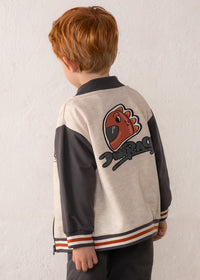 Chándal con chaqueta bomber niño