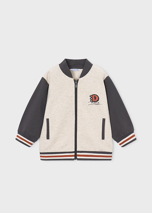 Chándal con chaqueta bomber niño