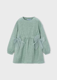 Vestido lazos niña