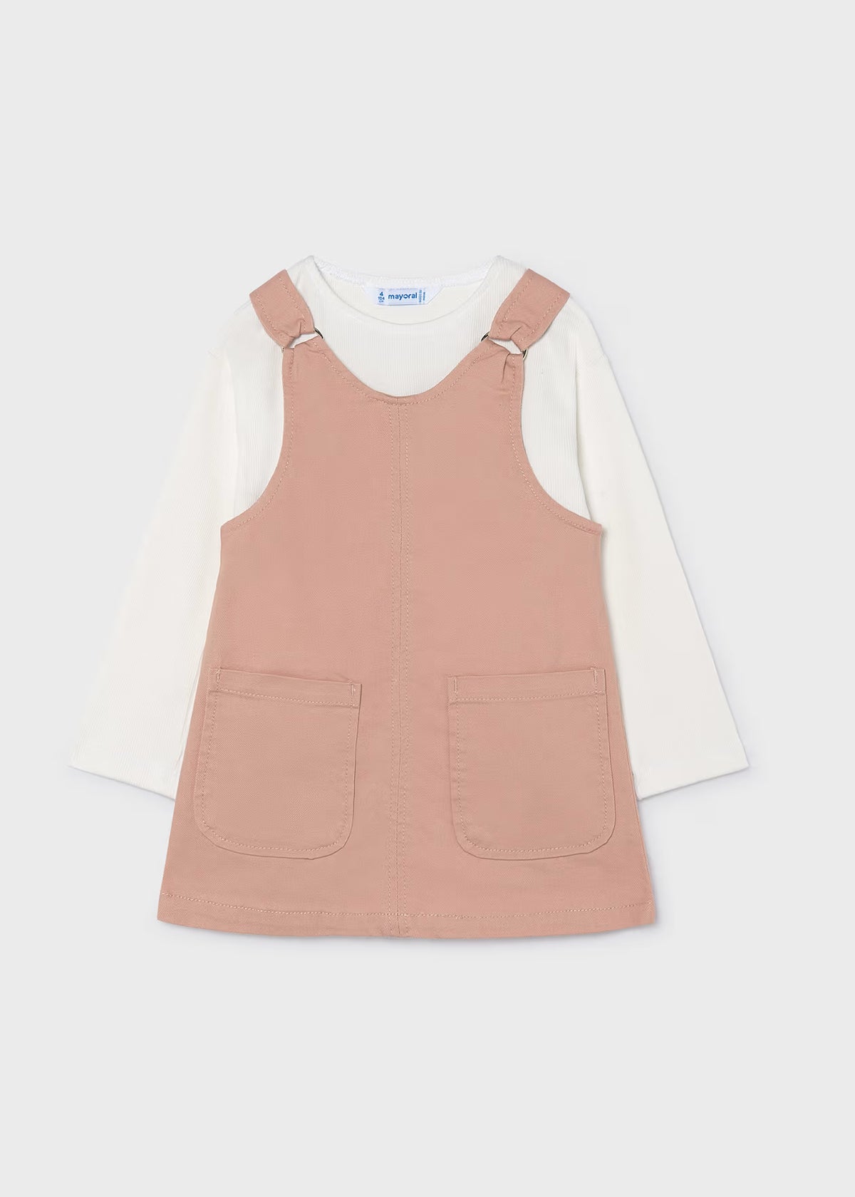 Camiseta con peto niña