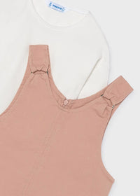 Camiseta con peto niña